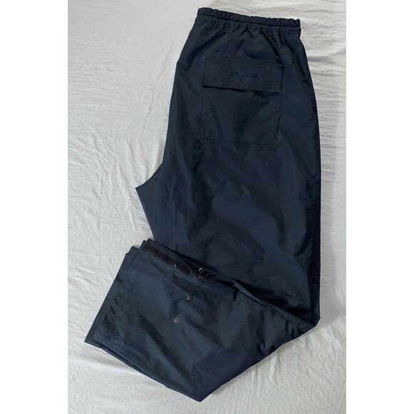 FootJoy DryJoys Pull Over Water Resistant Golf Rain Pants. Black, Men's XXL. EUC - Picture 1 of 10